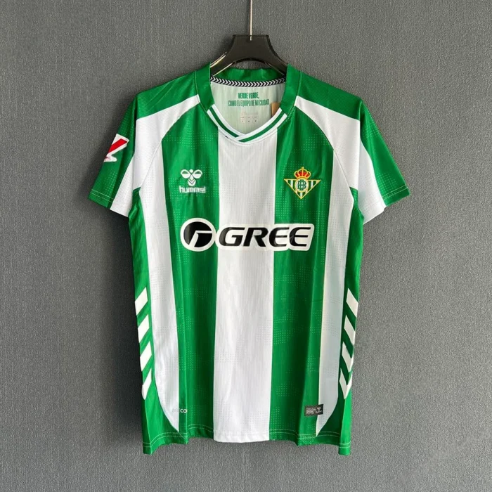 Real Betis 2025–26 Home Jersey – Fan Version